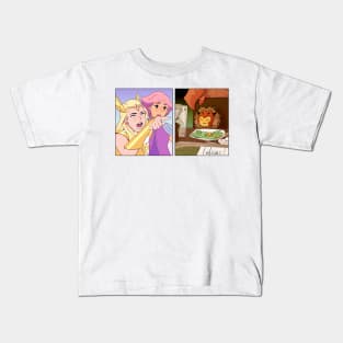 She-Ra Yelling At Catra Meme Kids T-Shirt